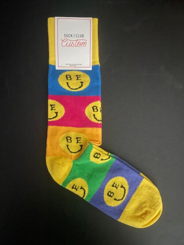 BE YOU & SMILE SOCKS: Celebrate your day!