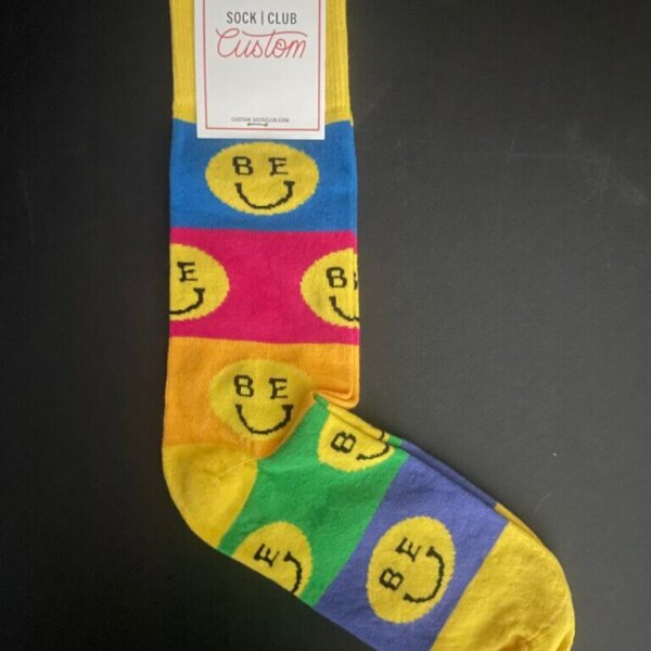 BE YOU & SMILE SOCKS: Celebrate your day!