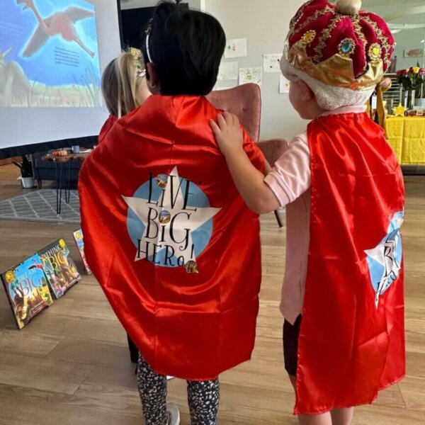 LIVE BIG SUPER HERO CAPES: Remember you are the hero of your story!